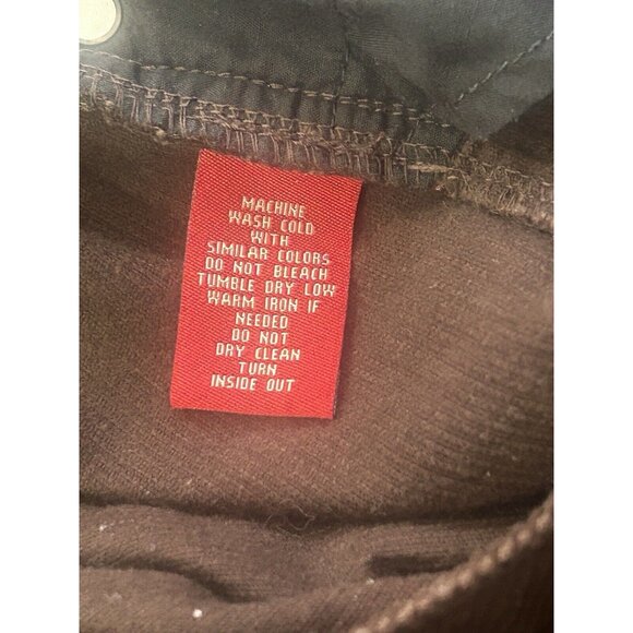 Ralph Lauren Chaps Women's Size 16 Brown Corduroy Mermaid Casual Western Skirt - Picture 7 of 10